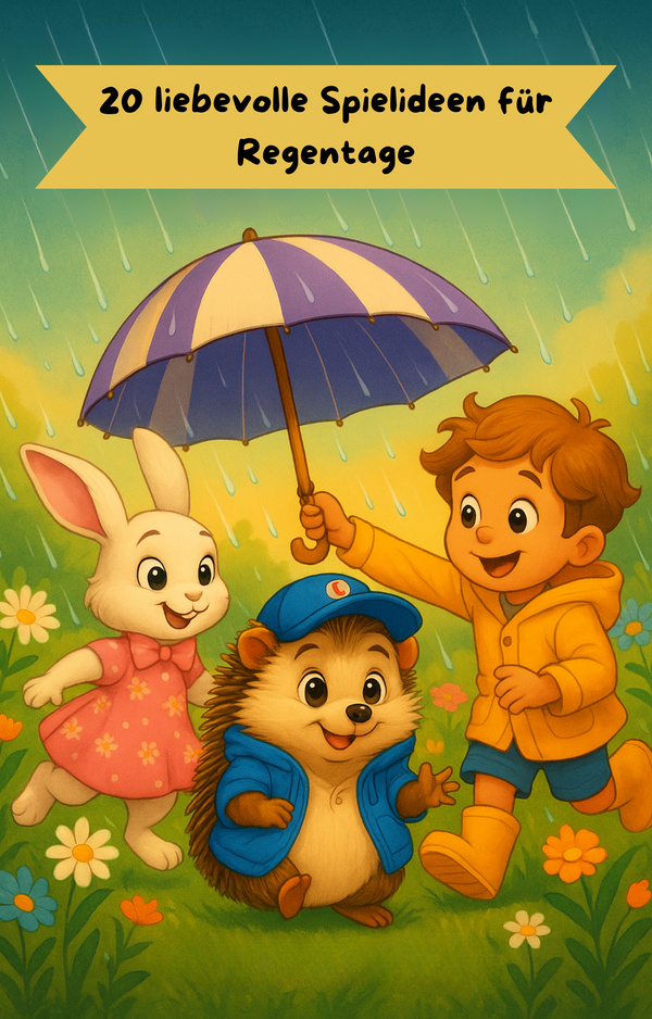 20 liebevolle Spielideen für Regentage