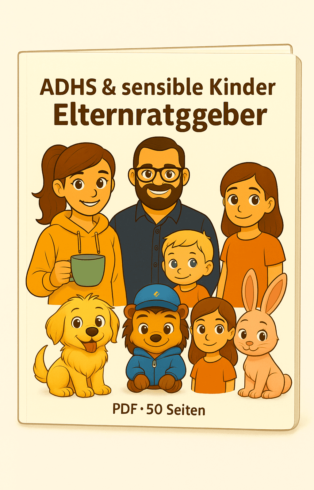 💛 Wenn der Alltag mit ADHS schwerfällt – Dieses Workbook hilft euch beiden