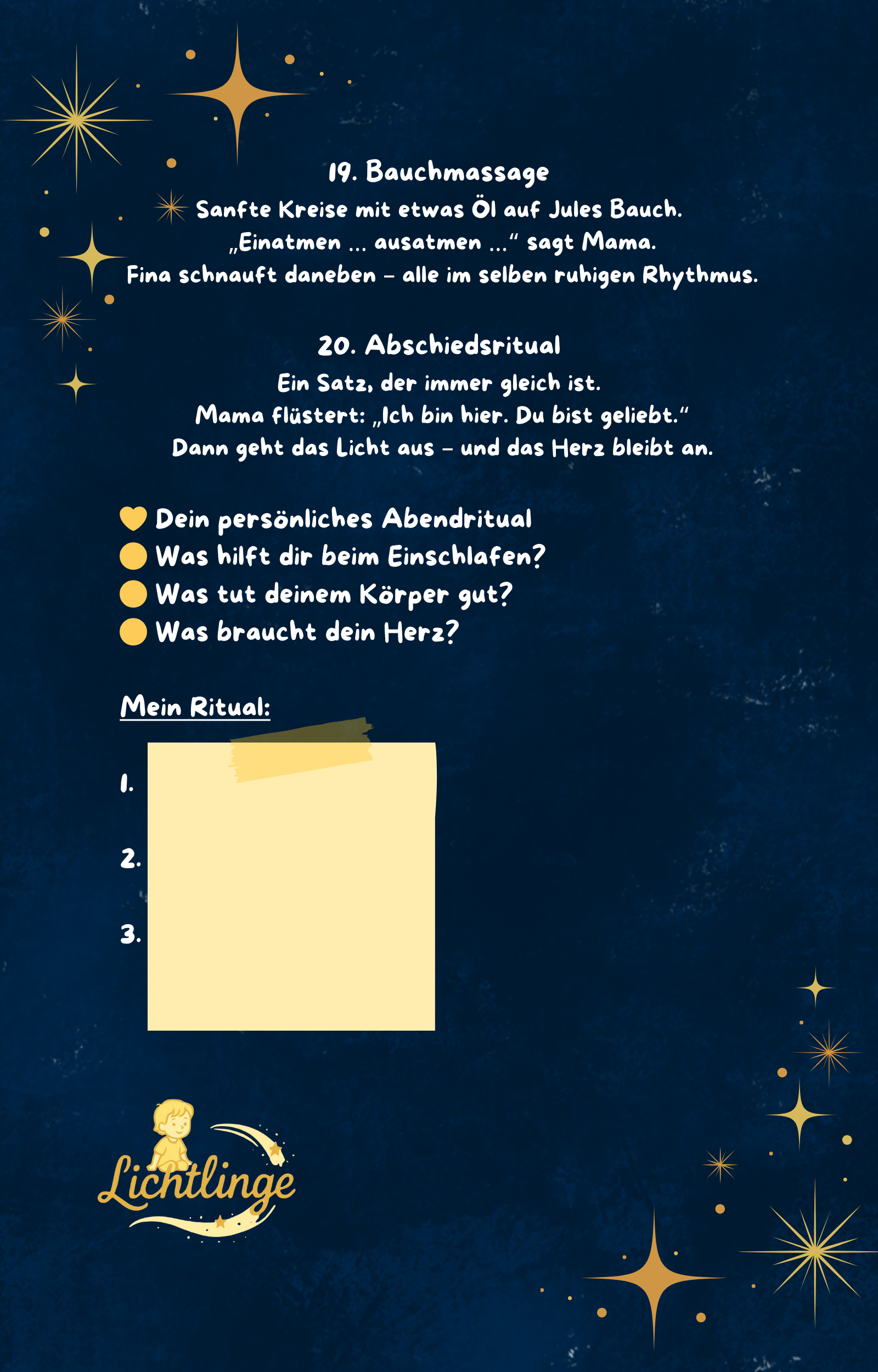 Das Abendbuch – Wenn Kinder nicht einschlafen können